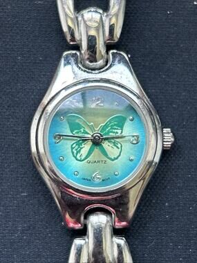 White Stag Butterfly Dial Women’s Quartz Watch